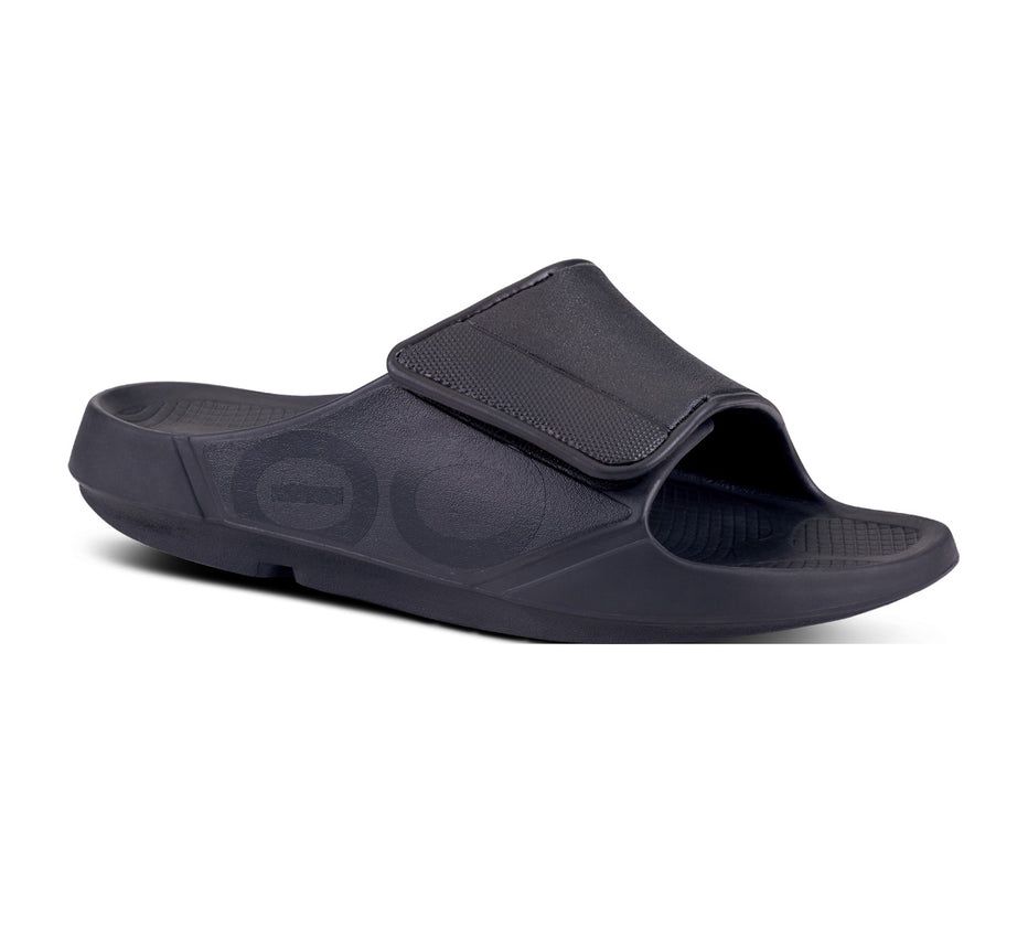 Oofos Men's Ooahh Sport Flex - Slide Black ( TIPUO-4389 )